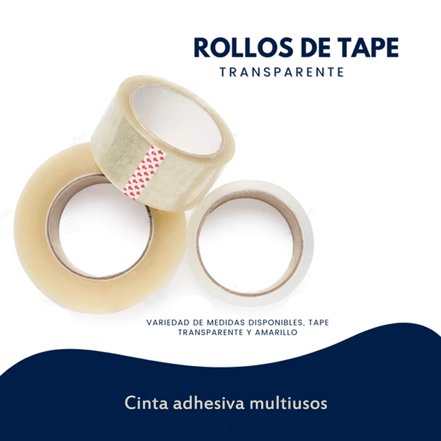 Rollo de Tape Transparentes