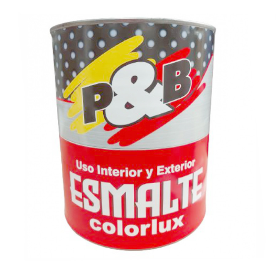 Barniz sintetico Blanco 1/4 Galón Colorlux