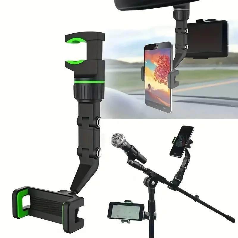 Soporte universal o porta celular para teléfono de coche con rotación de 360°