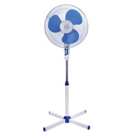 Ventilador de pedestal 16" - 3 en 1 blanco/azul