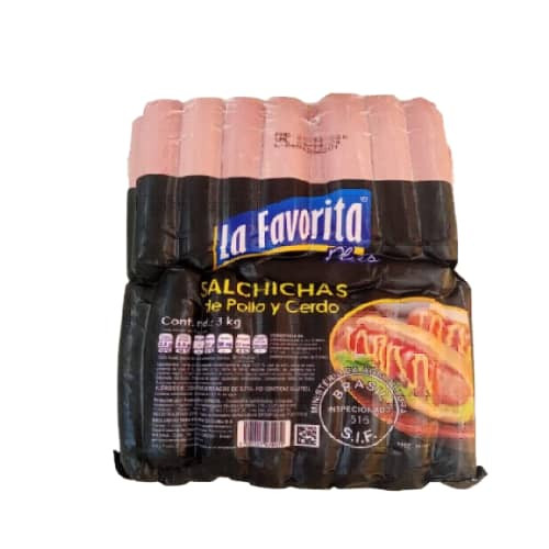 Salchichas de Pollo y Cerdo (3 kg) - ¡Deliciosas