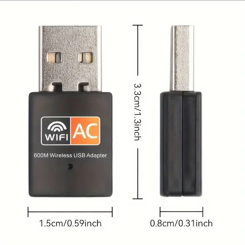 adaptador wifi 600mb/s