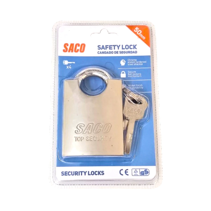 Candado De Seguridad 50MM SACO