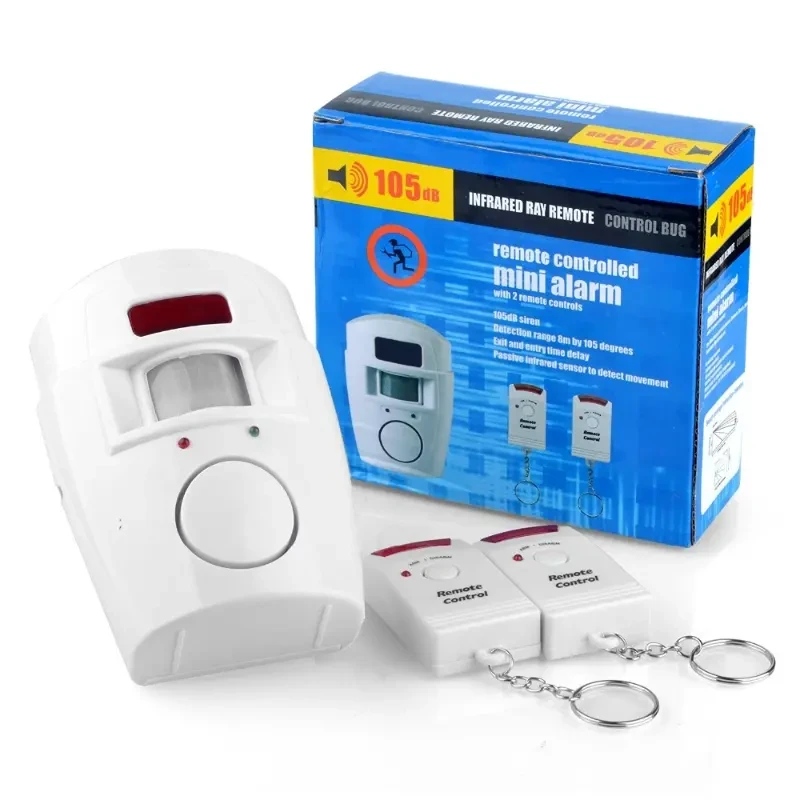 Alarma Sensor Infrarrojo Control Remoto