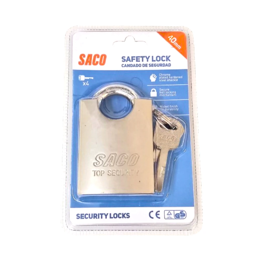 Candado De Seguridad 40MM SACO