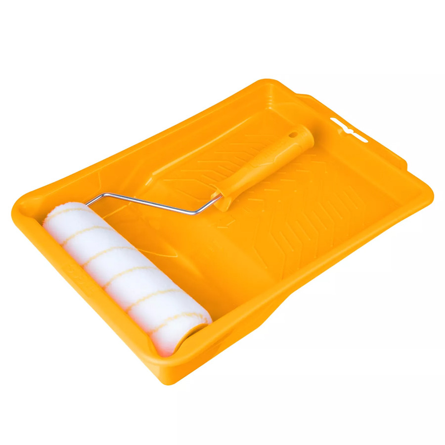 Set Rodillo + Bandeja Para Pintar Ingco 9 pulgadas HKTCB032301
